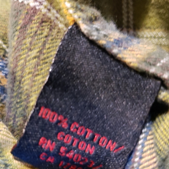 Old Navy Vintage Flannels Plaid Shirt - Picture 4 of 5